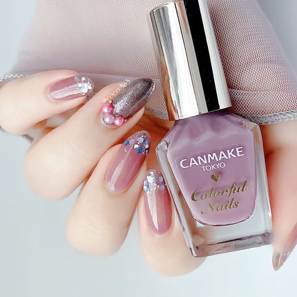 カラフルネイルズ/キャンメイク/マニキュアを使ったクチコミ(4枚目)