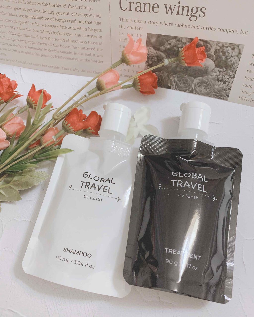 シャンプー／トリートメント/GLOBAL TRAVEL/市販シャンプーを使ったクチコミ（1枚目）