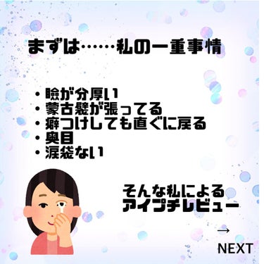 のびーるアイテープ スリムタイプ/DAISO/二重まぶた用アイテムを使ったクチコミ（2枚目）