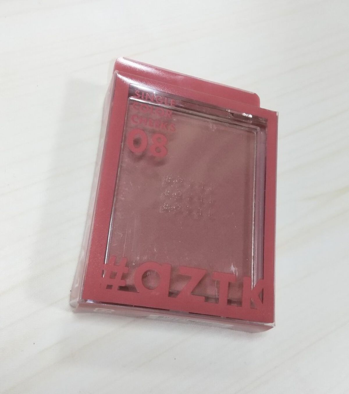 シングルカラーチーク/aZTK/パウダーチークを使ったクチコミ（2枚目）