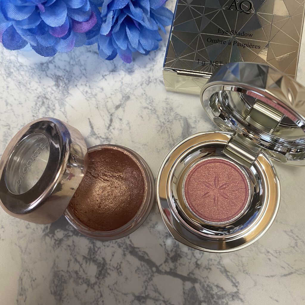 AQ アイシャドウ 07/DECORTÉ/単色アイシャドウを使ったクチコミ（1枚目）