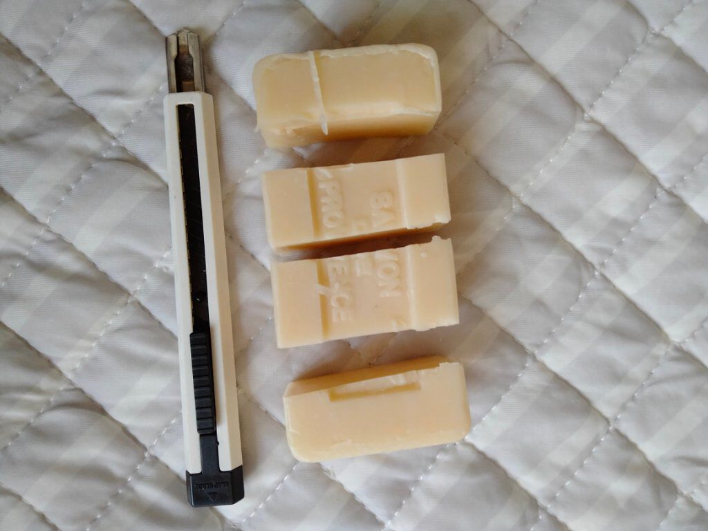 サボン・ド・マルセイユ（マルセイユソープ）/DAISO/洗顔石鹸を使ったクチコミ（2枚目）