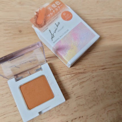 SUIKOミネラルマルチカラー/SUIKO HATSUCURE/単色アイシャドウを使ったクチコミ(2枚目)