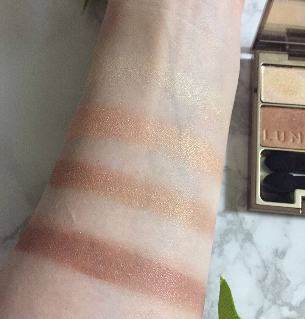 スキンモデリングアイズ/LUNASOL/アイシャドウパレットを使ったクチコミ(3枚目)
