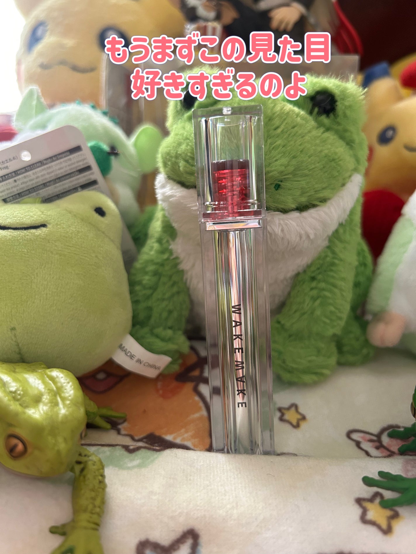 デュイジェルグロウティント/wakemake/リップティントを使ったクチコミ(2枚目)