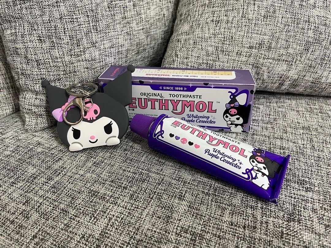 ホワイトパープル歯みがき ピーチフローラルミントの香り/EUTHYMOL/歯磨き粉を使ったクチコミ(1枚目)