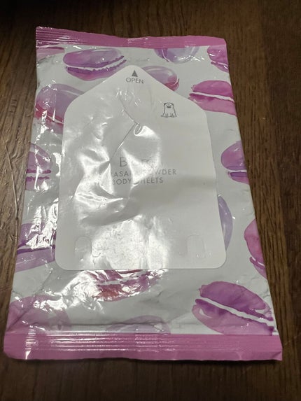 さらさらパウダーシート さわやかせっけんの香り/ビオレ/ボディシートを使ったクチコミ(1枚目)