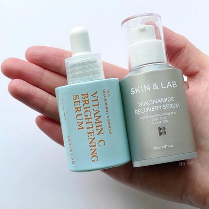 ビタミンCブライトニングセラム /SKIN&LAB/美容液を使ったクチコミ(8枚目)