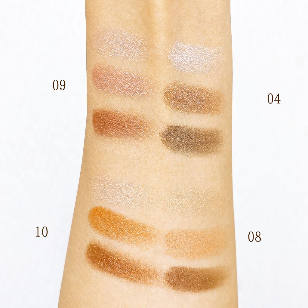 トーンアップアイシャドウ/CEZANNE/アイシャドウパレットを使ったクチコミ（3枚目）