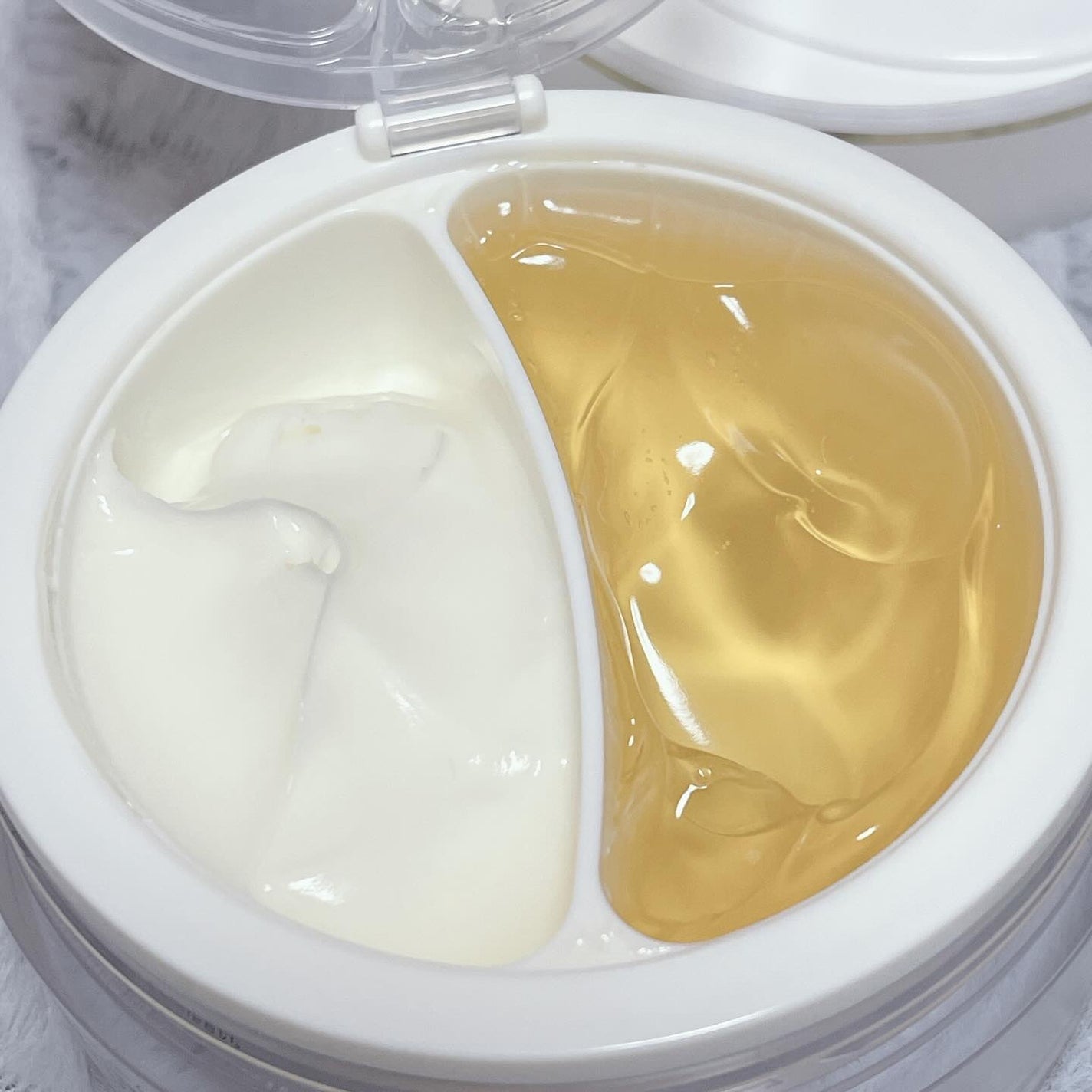 ホワイトトリュフダブルセラムアンドクリーム/ダルバ/フェイスクリームを使ったクチコミ(2枚目)