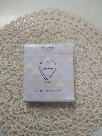 フーミー シングルラメシャドウ/WHOMEE/単色アイシャドウを使ったクチコミ(2枚目)