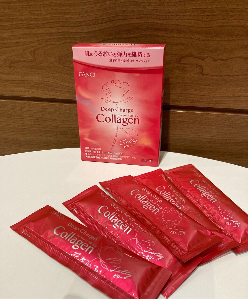 ディープチャージ コラーゲン スティックゼリー/ファンケル/美容サプリメントを使ったクチコミ(3枚目)