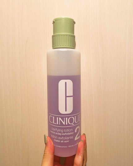 クラリファイング ローション 2/CLINIQUE/拭き取り化粧水を使ったクチコミ(1枚目)