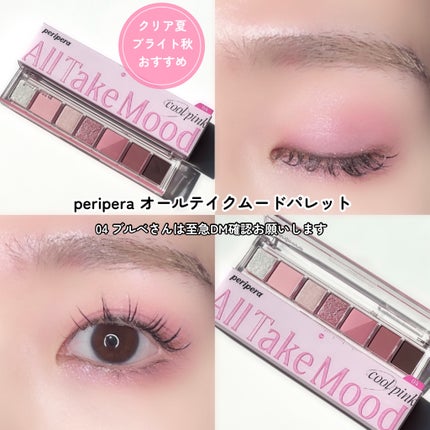 オール テイク ムード パレット(24AD)/PERIPERA/アイシャドウパレットを使ったクチコミ(6枚目)