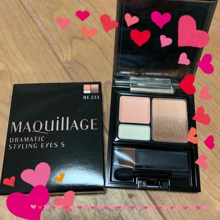 ドラマティックスタイリングアイズS/マキアージュ/アイシャドウパレットを使ったクチコミ(1枚目)