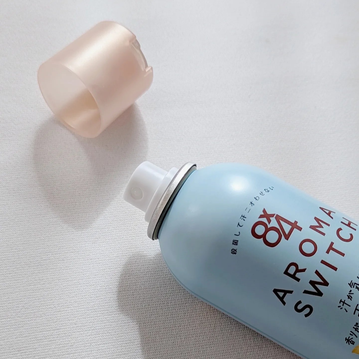 8x4 アロマスイッチ スプレー アイランドブロッサムの香り/８ｘ４/デオドラント・制汗剤を使ったクチコミ（2枚目）