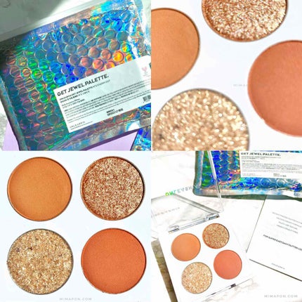 ゲットジュエルパレット/unleashia/アイシャドウパレットを使ったクチコミ(1枚目)