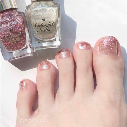 カラフルネイルズ/キャンメイク/マニキュアを使ったクチコミ(1枚目)