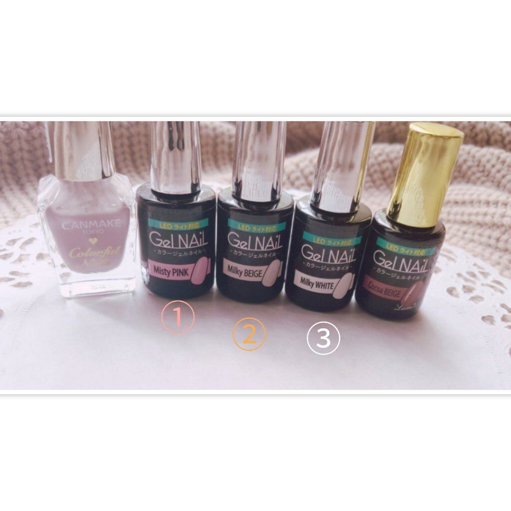 カラフルネイルズ/キャンメイク/マニキュアを使ったクチコミ（3枚目）