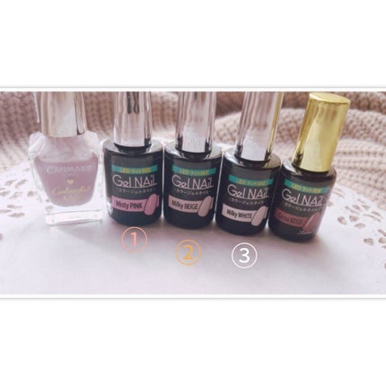 ジェルネイル(ライト対応)/セリア/ジェルネイルを使ったクチコミ(3枚目)