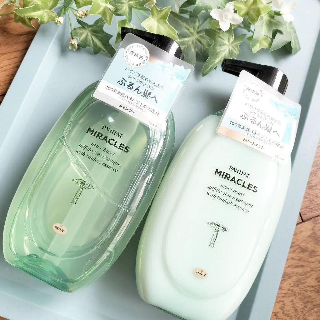 ミラクルズ うるおいブースト シャンプー/トリートメント/パンテーン/市販シャンプーを使ったクチコミ(1枚目)