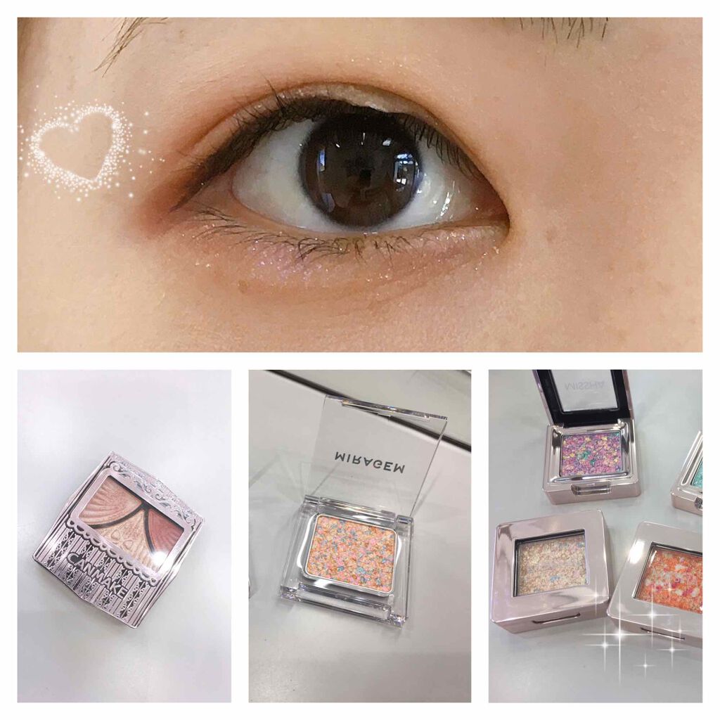 ジューシーピュアアイズ/キャンメイク/アイシャドウパレットを使ったクチコミ(1枚目)