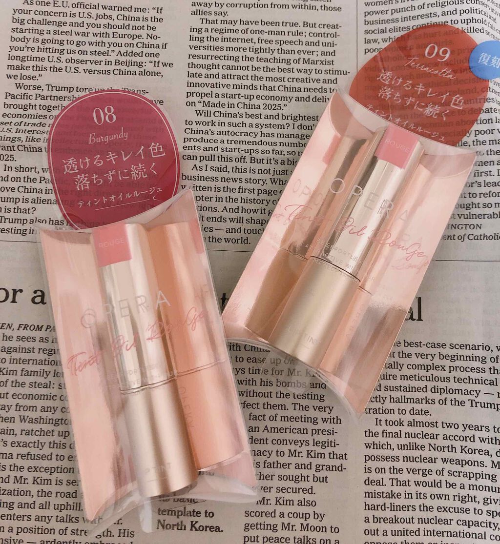 オペラ リップティント N/OPERA/リップティントを使ったクチコミ(2枚目)