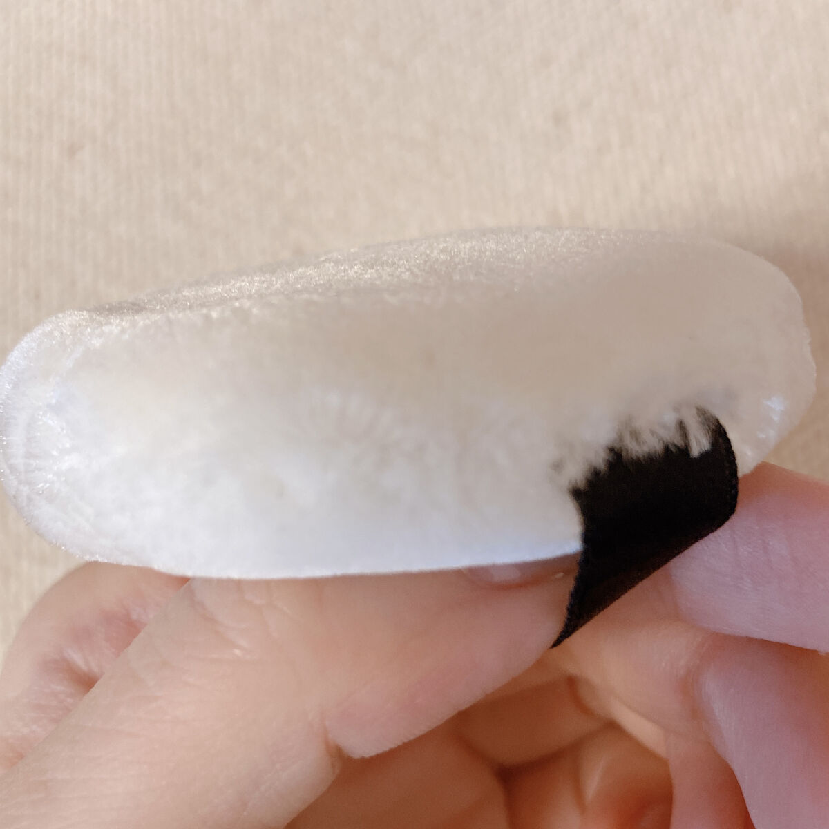 パウダーパフ(2ヶ入)/チャコット・コスメティクス/パフ・スポンジを使ったクチコミ（3枚目）