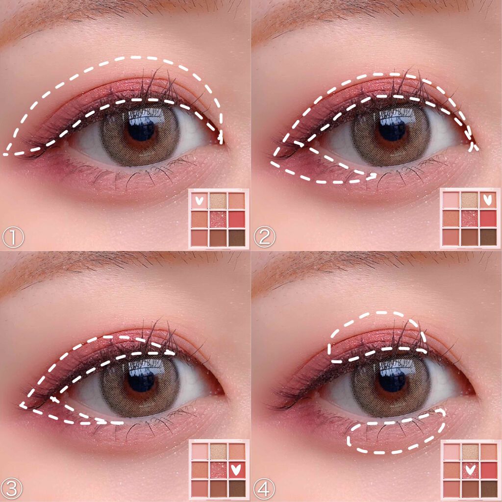 チェリーブロッサム アイシャドウ パレット 2020 Jeju Color Picker/innisfree/アイシャドウパレットを使ったクチコミ(2枚目)