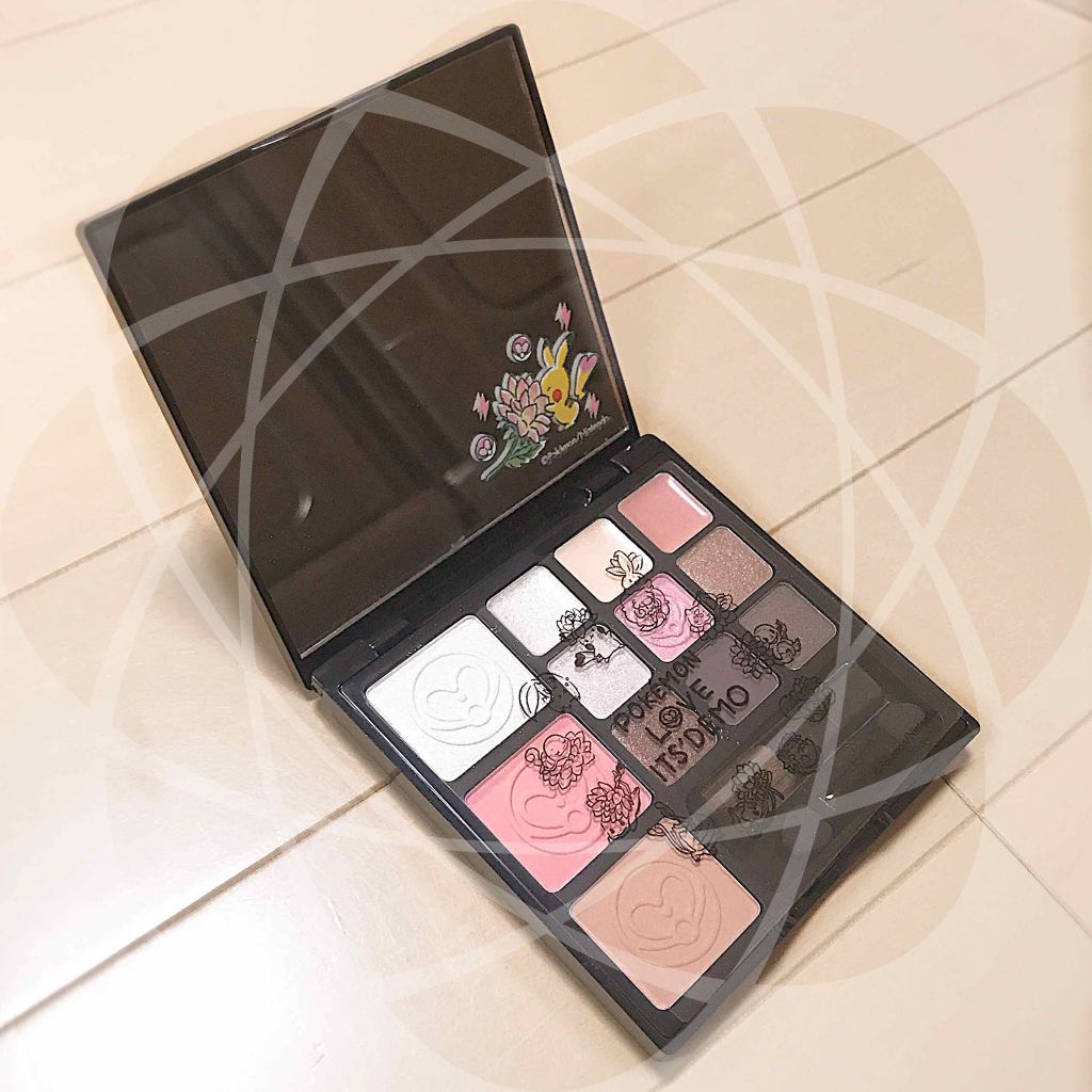 ポケモン マルチパレット/IT'S DEMO/アイシャドウパレットを使ったクチコミ(2枚目)