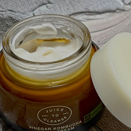 ビネガー コンブチャヴィーガン クリーム/JUICE TO CLEANSE/フェイスクリームを使ったクチコミ(2枚目)