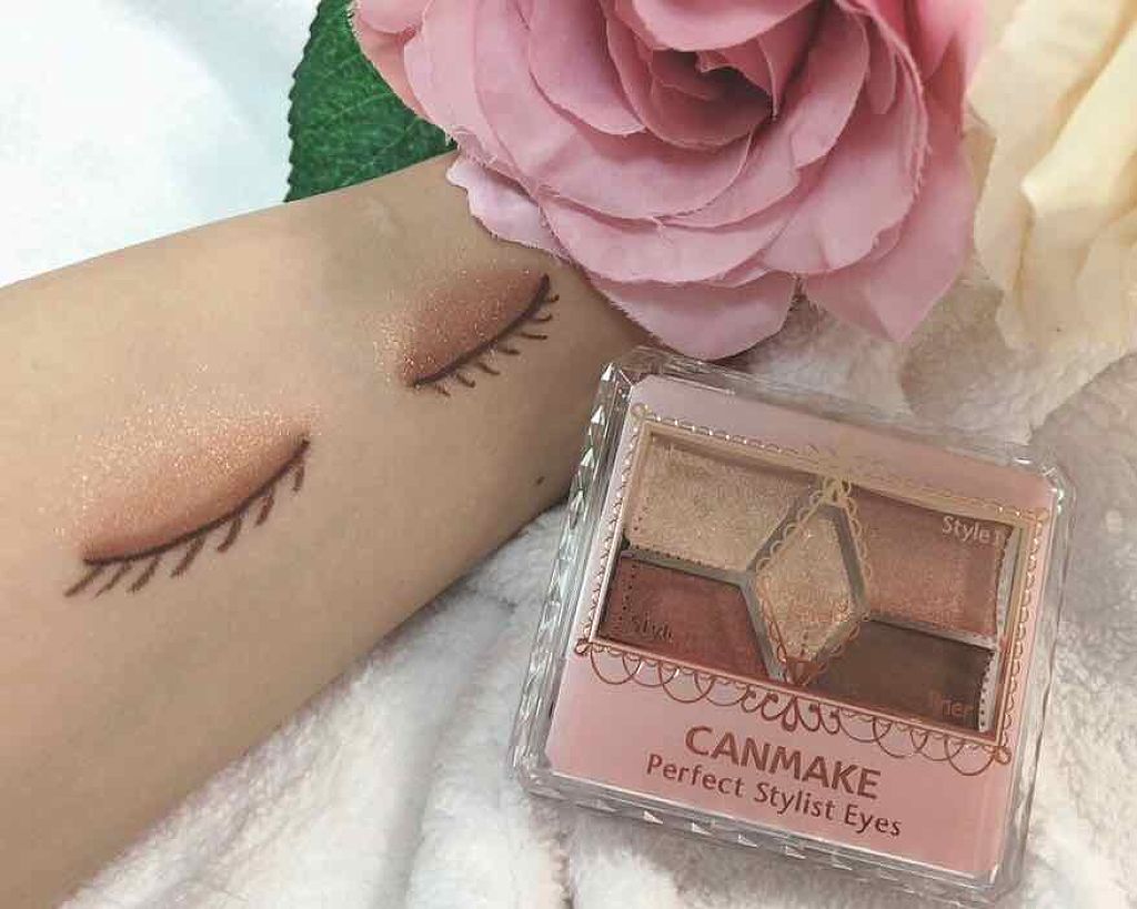 【旧品】パーフェクトスタイリストアイズ/キャンメイク/アイシャドウパレットを使ったクチコミ(1枚目)