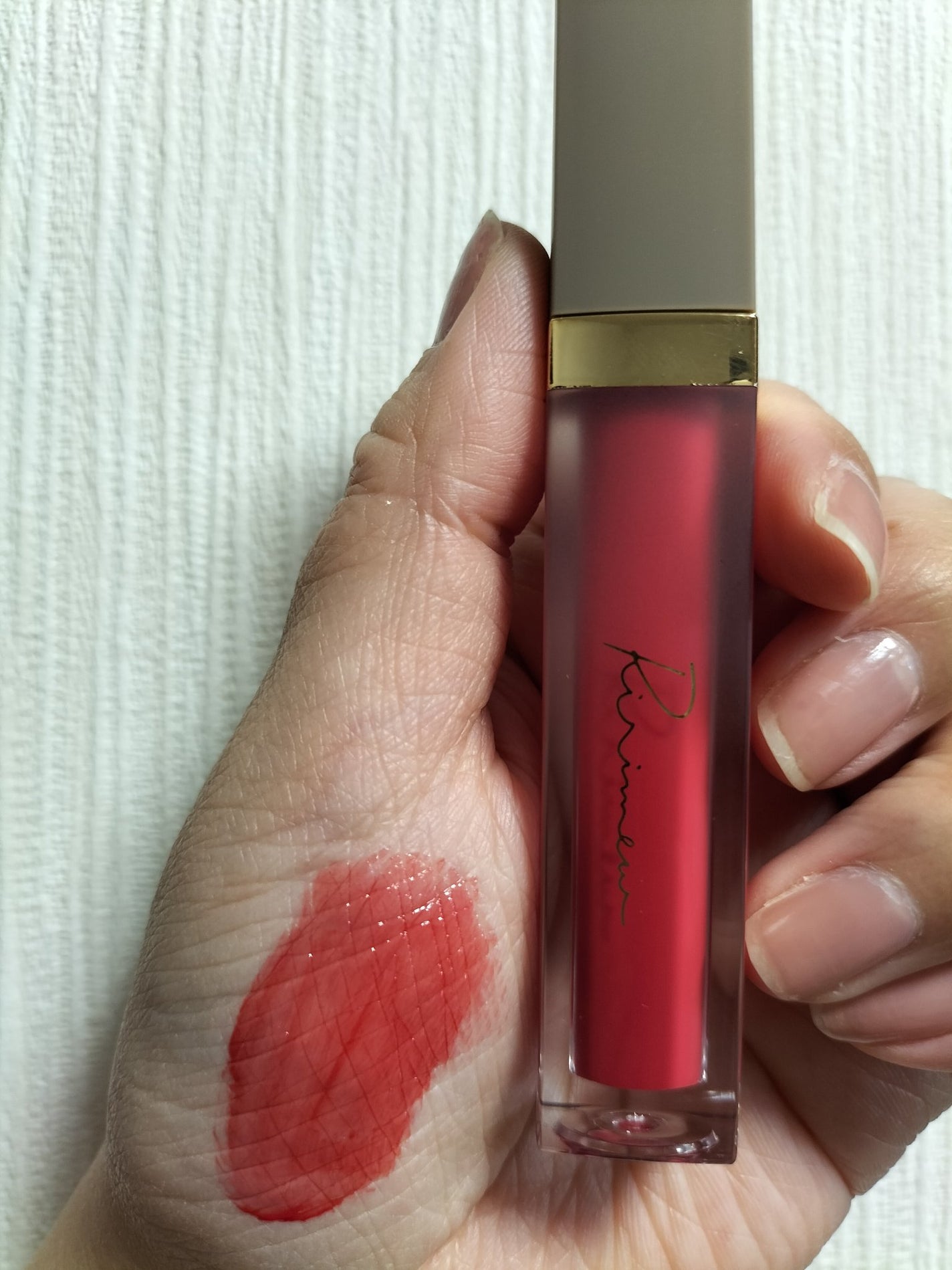 ミューテッドシアーティント/Ririmew/リップティントを使ったクチコミ(3枚目)