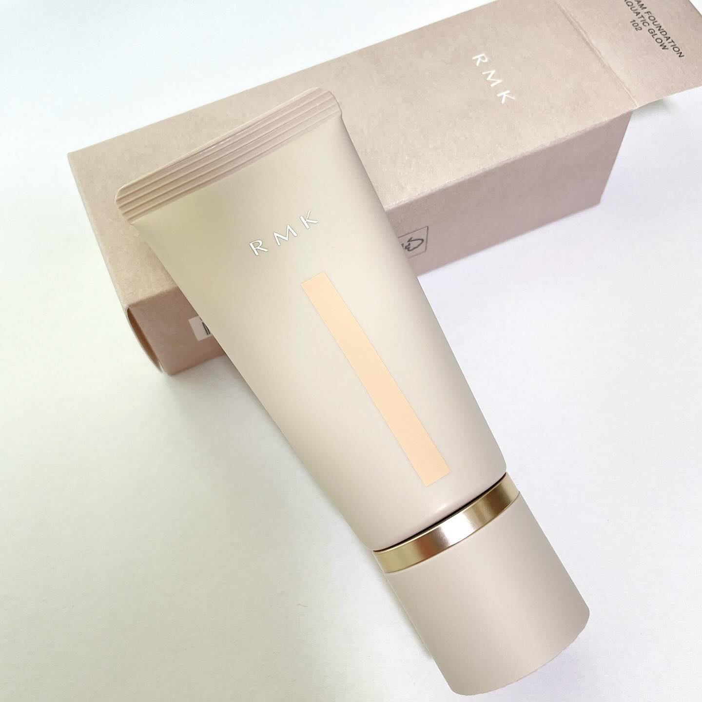 RMK クリームファンデーション アクアティックグロウ/RMK/クリーム・エマルジョンファンデーションを使ったクチコミ（1枚目）