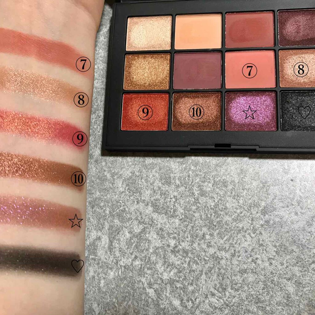 エクストリームエフェクト アイシャドーパレット/NARS/アイシャドウパレットを使ったクチコミ(3枚目)