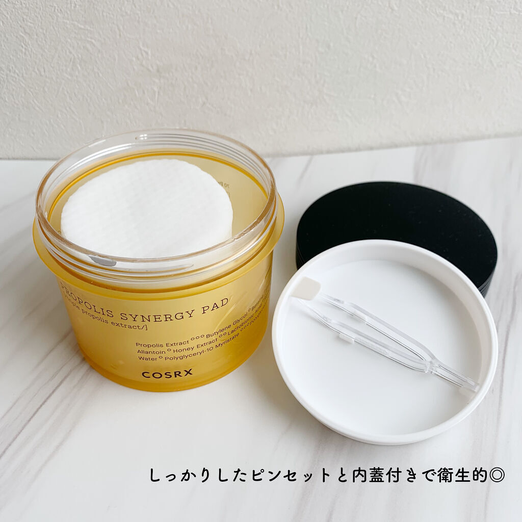 フルフィットプロポリスシナジーパッド/COSRX/トナーパッドを使ったクチコミ（2枚目）