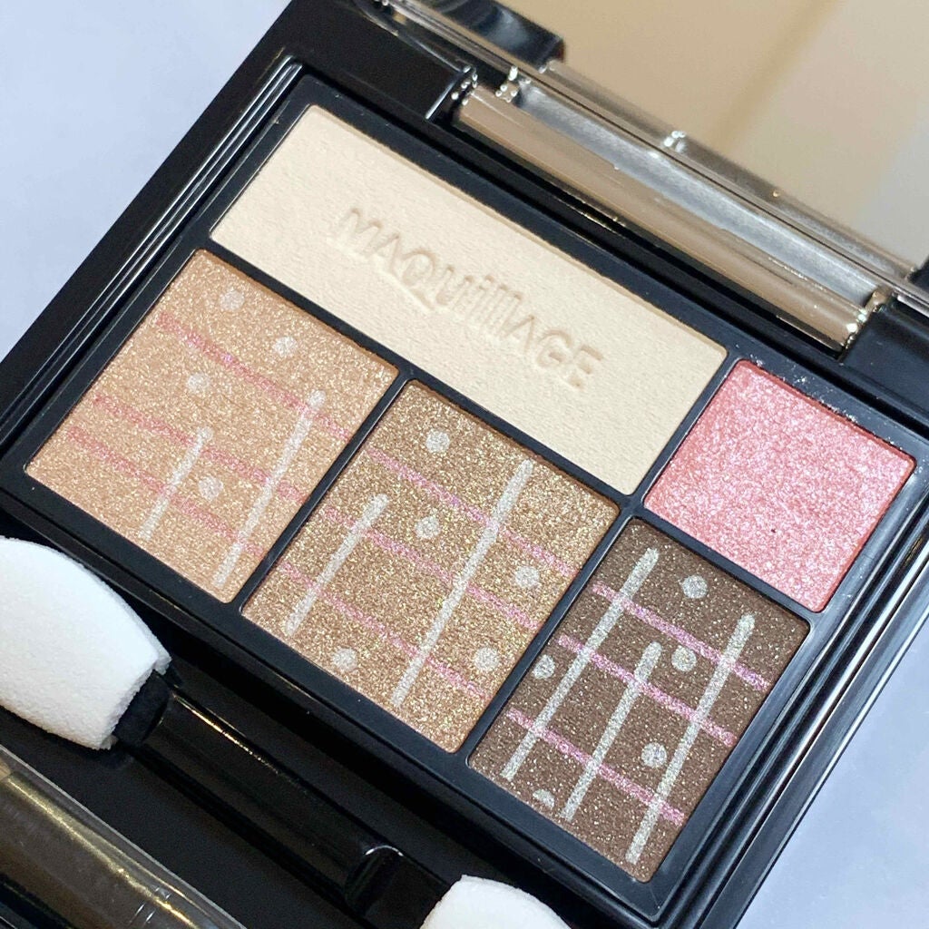 ドラマティックスタイリングアイズ/マキアージュ/アイシャドウパレットを使ったクチコミ(2枚目)