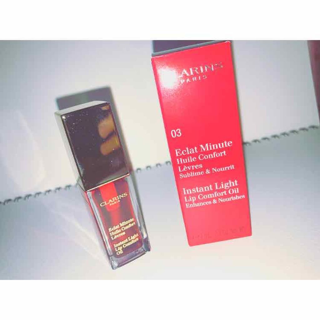 コンフォート リップオイル /CLARINS/リップグロスを使ったクチコミ(1枚目)