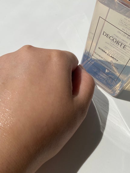 イドラクラリティ 薬用 トリートメント エッセンス ウォーター/DECORTÉ/化粧水を使ったクチコミ(5枚目)