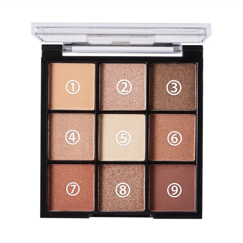 UR GLAM　BLOOMING EYE COLOR PALETTE/U R GLAM/アイシャドウパレットを使ったクチコミ（2枚目）