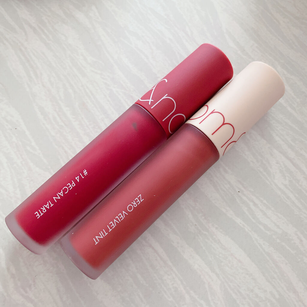 ゼロベルベットティント/rom&nd/リップティントを使ったクチコミ（1枚目）