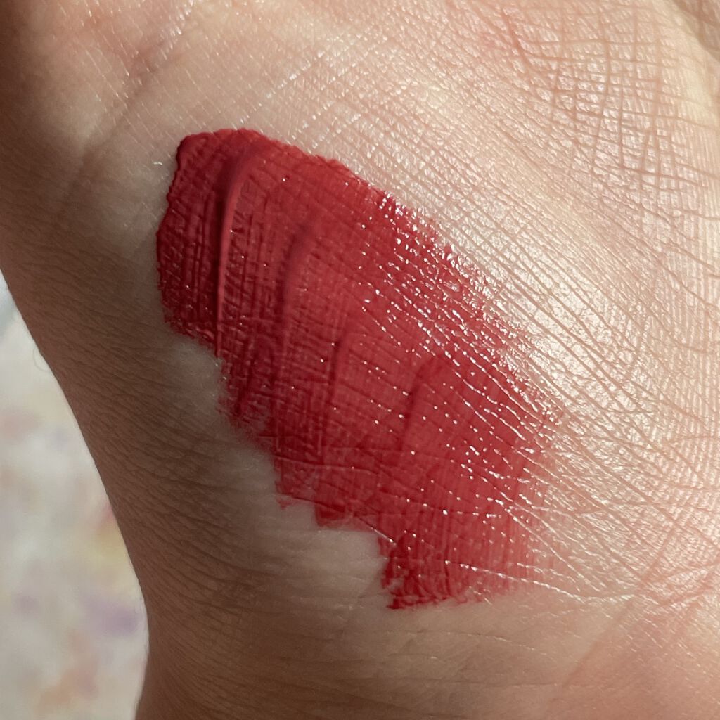 ジューシーリップティント 05 クラシックフィグ /キャンメイク/口紅を使ったクチコミ（3枚目）