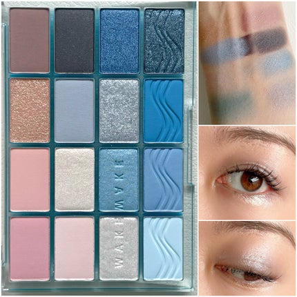 ソフトブラーリングアイパレット/wakemake/アイシャドウパレットを使ったクチコミ(1枚目)