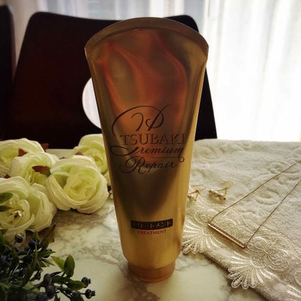 プレミアムリペア ヘアトリートメント/TSUBAKI/洗い流すヘアトリートメントを使ったクチコミ(3枚目)