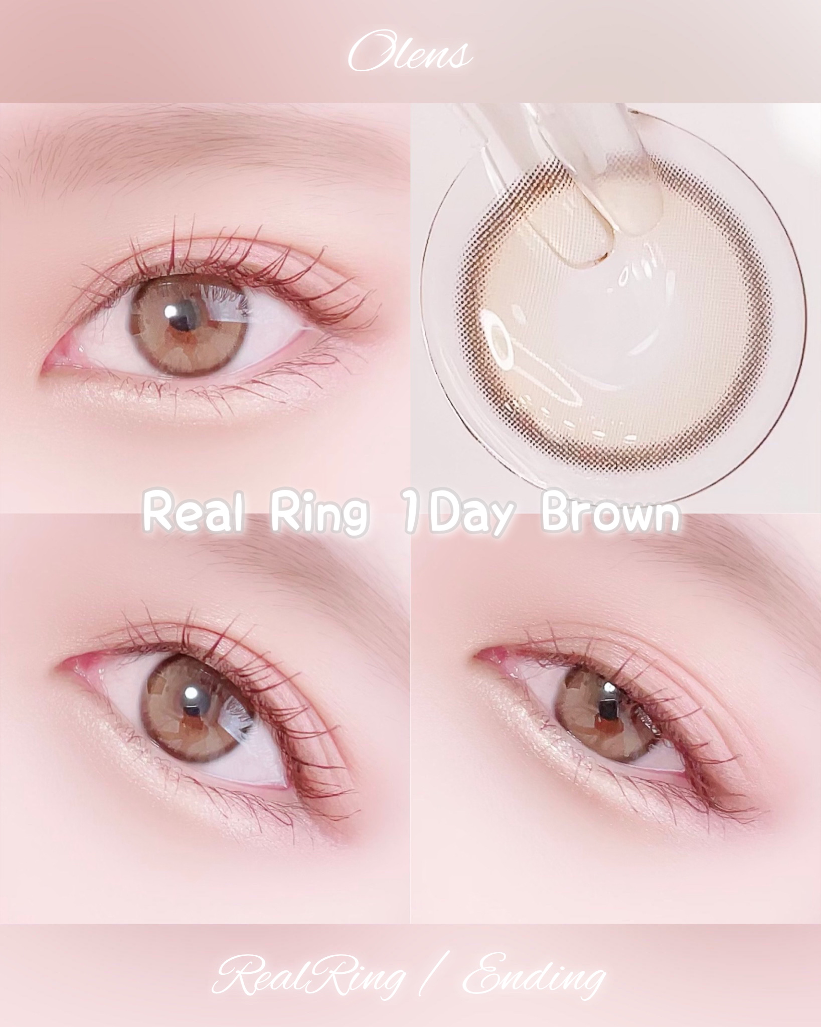 Real Ring 1day/OLENS/ワンデー（１DAY）カラコンを使ったクチコミ（2枚目）