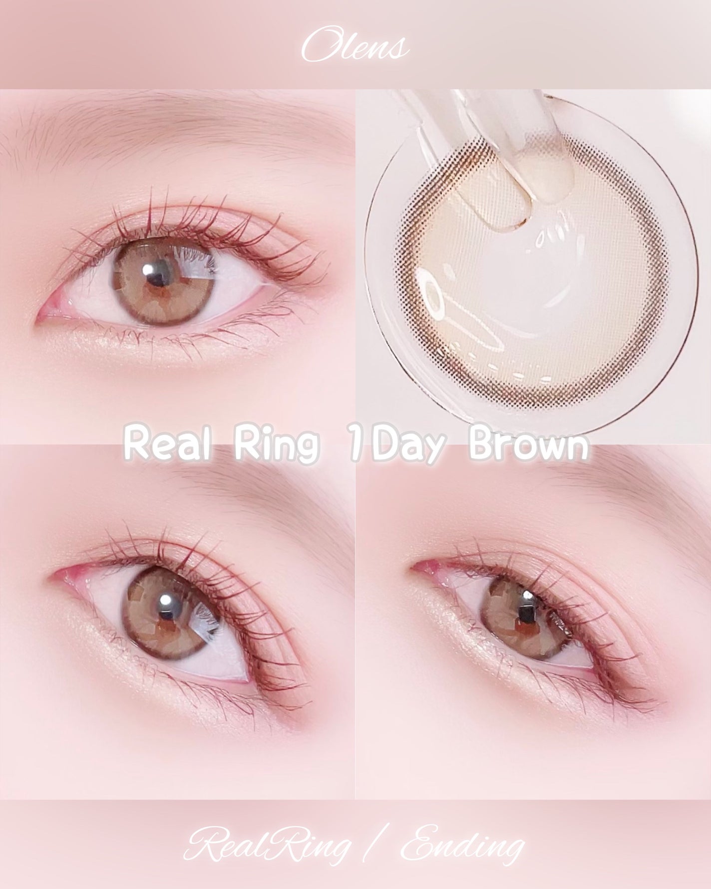 Real Ring 1day/OLENS/ワンデー(1DAY)カラコンを使ったクチコミ(2枚目)
