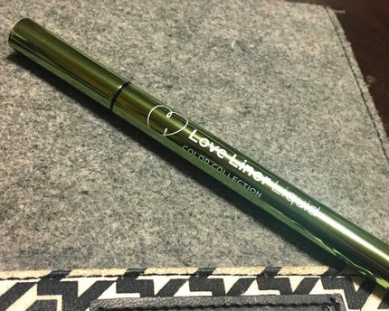 ラブライナー カラーコレクション カーキブラック/ラブ・ライナー/リキッドアイライナーを使ったクチコミ(1枚目)