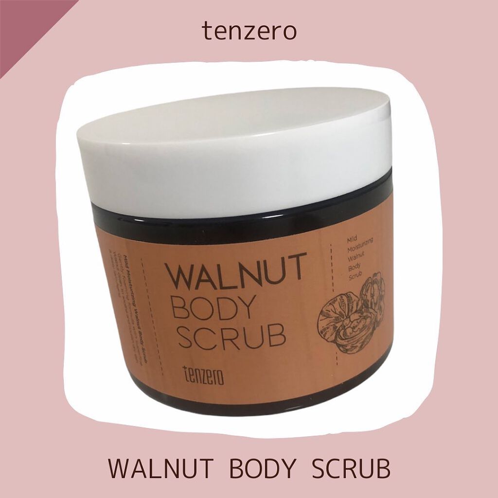 ウォルナットボディスクラブ/tenzero/ボディスクラブを使ったクチコミ(1枚目)