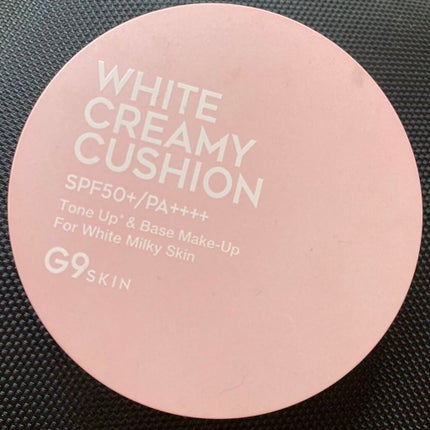 WHITE CREAMY CUSHION(ウユファンデ)/G9SKIN/化粧下地を使ったクチコミ(1枚目)