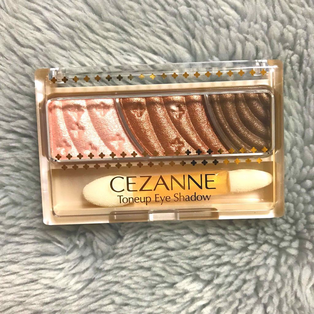 トーンアップアイシャドウ/CEZANNE/アイシャドウパレットを使ったクチコミ（1枚目）